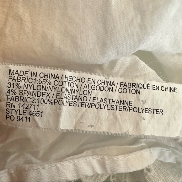 Eloquii Plus Size White Lace Dress - Picture 6 of 9